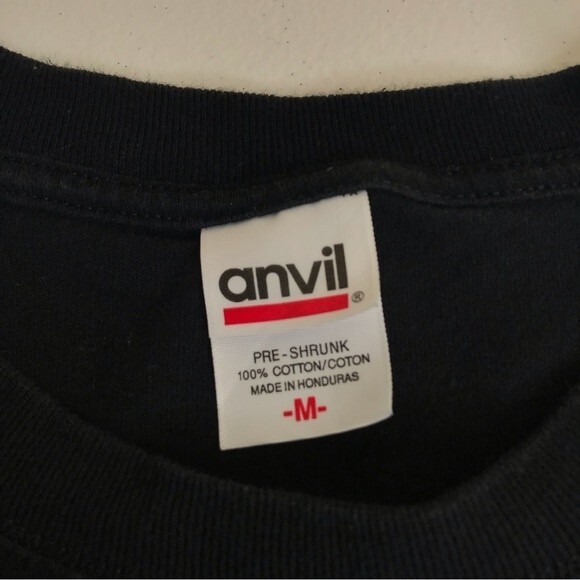 Anvil Trace Adkins American Man 2008 Concert Tour Black T Shirt Size Medium - Picture 7 of 12